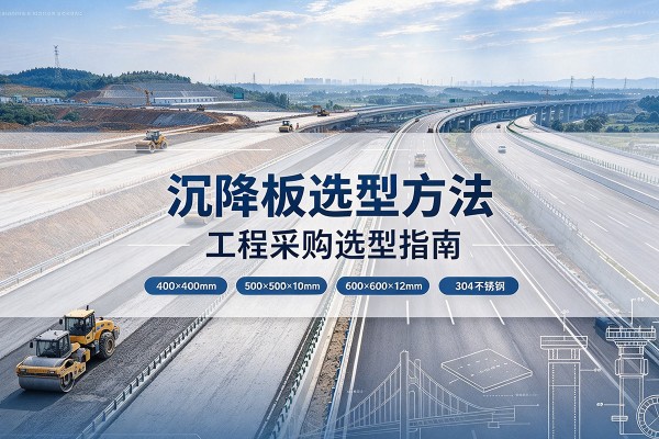 秭归沉降板选择方法