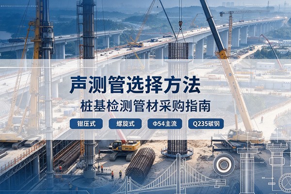 秭归声测管选型标准