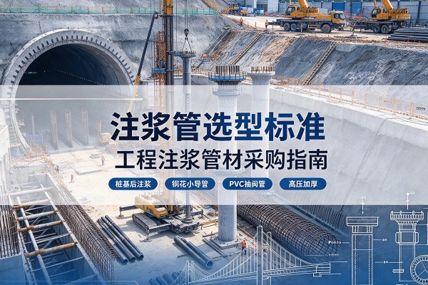 秭归注浆管选型标准