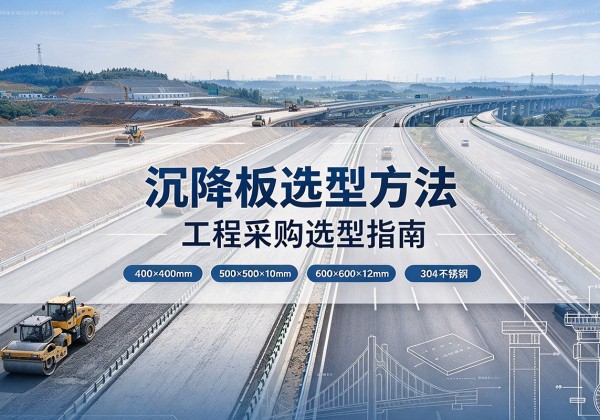 秭归沉降板选择方法