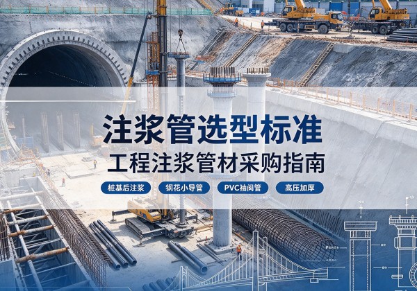 秭归注浆管选型标准